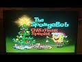 SpongeBob SquarePants Christmas UK DVD Opening
