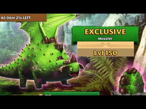 Mosster Max Level 150 Titan Mode - Exclusive Buffalord - Dragons:Rise of Berk