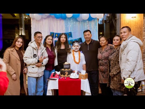 Mandip Special Birthday Blash 🥳 Cake Cutting 🍰