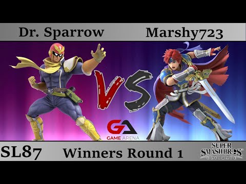 SmashLAN'D 87 - Winners Round 1: Dr. Sparrow (C Falcon) vs Marshy723 (Roy)