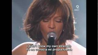 Whitney Houston I Didn't Know My Own Strength Live AMA'09 Subtitle Eng//Spa (HD)