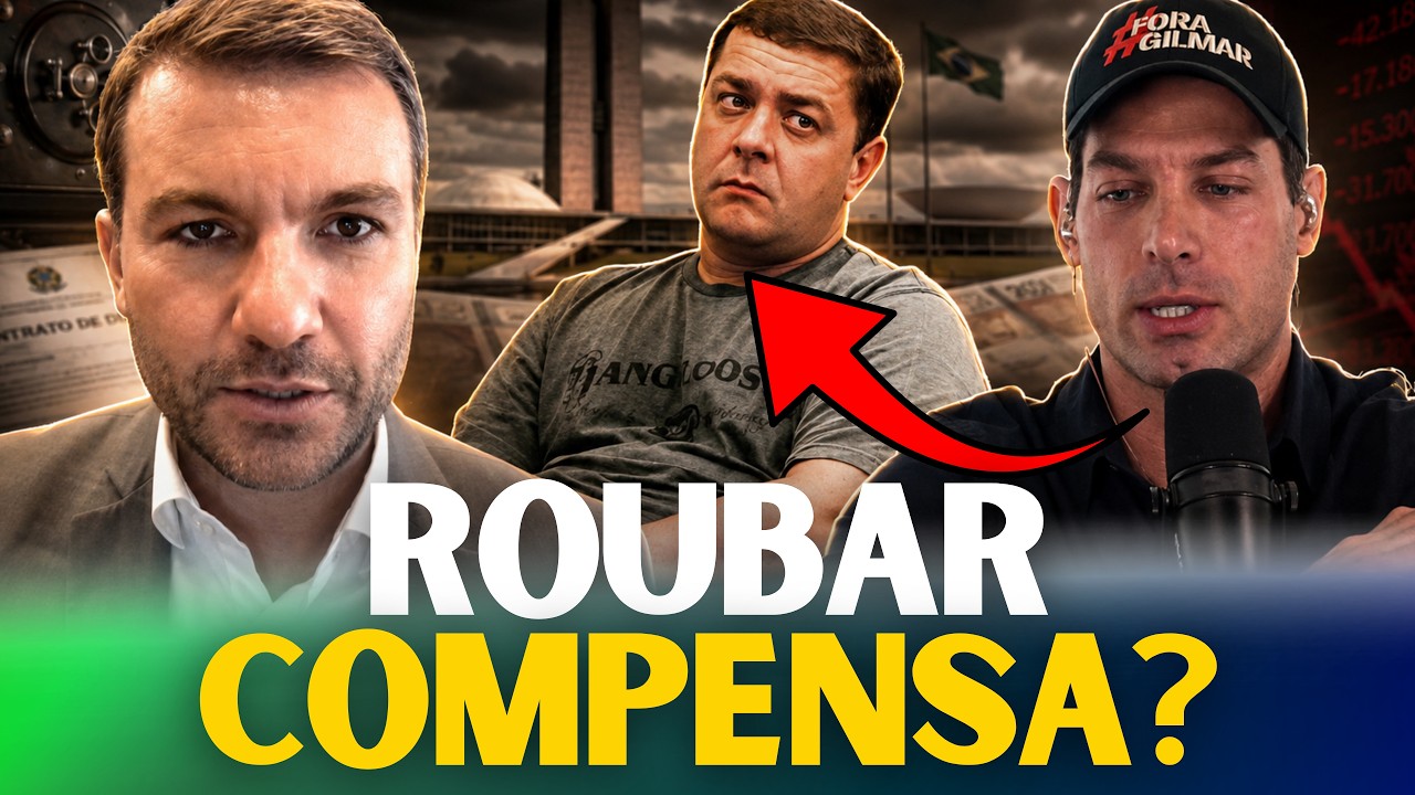 "ELES DESCOBRIRAM QUE ROUBAR COMPENSA E AGORA NEM ESCONDEM MAIS..."