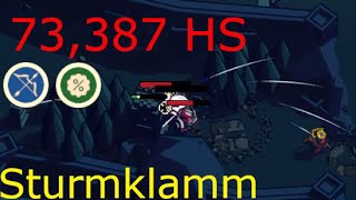 Thronefall | Sturmklamm | 73,387 High Score | 8 Mutators | v1.61