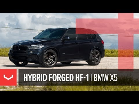 Vossen Hybrid Forged HF-1 Wheel | BMW X5 | Tinted Matte Gunmetal