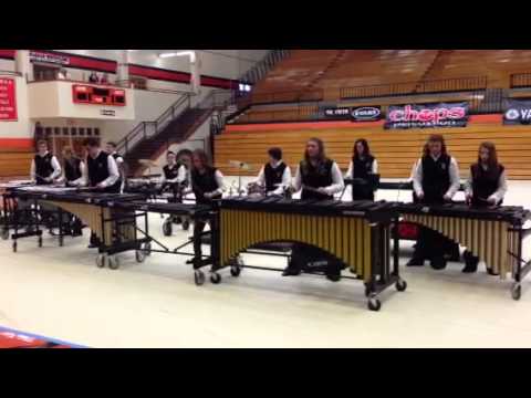 LHS Drumline Performance 03/09/2013