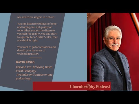 Thumbnail for Episode 226: Breaking Down Vocal Ped with David Jones by David Jones