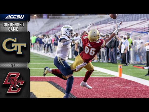 Georgia Tech vs. Boston College Condensed Game | 2020 ACC Football