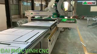 MÁY CNC TRUNG TÂM CẮT VÁN PRO-R1V9F | NẠP PHÔI TỰ ĐỘNG, DÁN TEM THỦ CÔNG