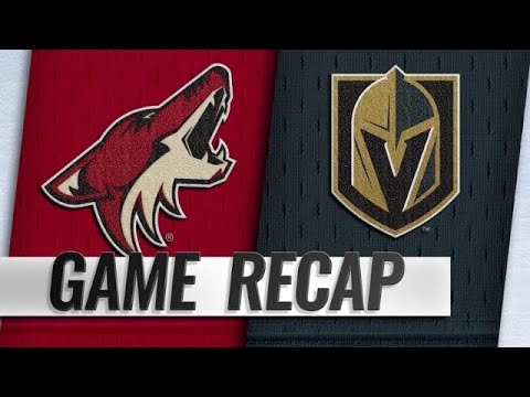 NHL Game Highlights | Vegas Golden Knights @ Arizona Coyotes | 01/2021