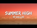 Ap Dhillon - Summer High (Lyrics)