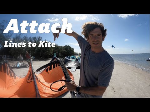 How To Attach Your Lines To Your Kite