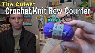 Adorable 3D Crochet Row Counter * The Cutest 3D Printed Fidget Toys * Row Or Stitch Counter