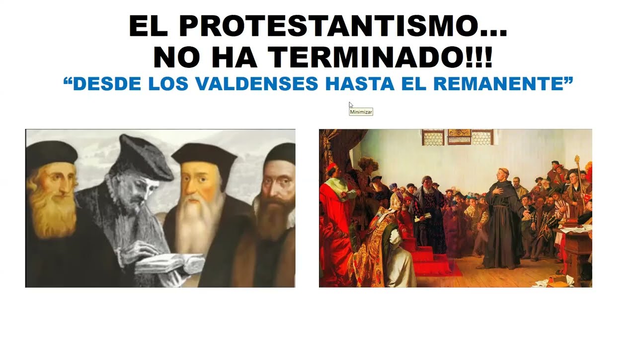 SERIE: ¡¡¡LA PROTESTA NO HA TERMINADO !!!; DESDE LOS VALDENSES HASTA EL REMANENTE. LAURA NAVARRETE.