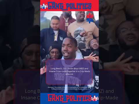 Asian Boyz and Insane Crips come together in Long Beach, CA