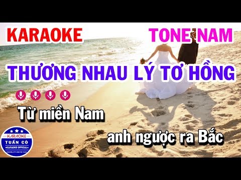 Karaoke Thương Nhau Lý Tơ Hồng Tone Nam Em | Nhạc Sống Cha Cha Tuấn Cò