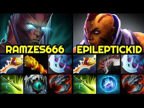 RAMZES666 vs EPILEPTICK1D — Rapier Terrorblade vs Rapier Anti Mage 7.27 Dota 2