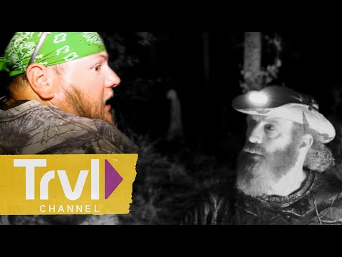 Who is the Man in the Black Cloak!? | Mountain Monsters | Travel Channel