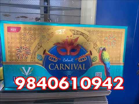 New Arrival 2024 |160 shots setout|NSV Colour CARNIVAL Testing | NSV Fireworks | 9840610942