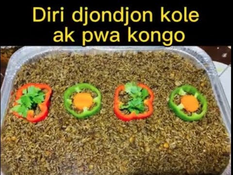 Diri djondjon kole ak pwa kongo nan #Ottawa