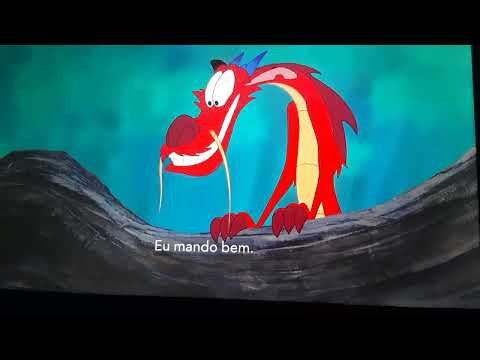 mushu imitando mulan