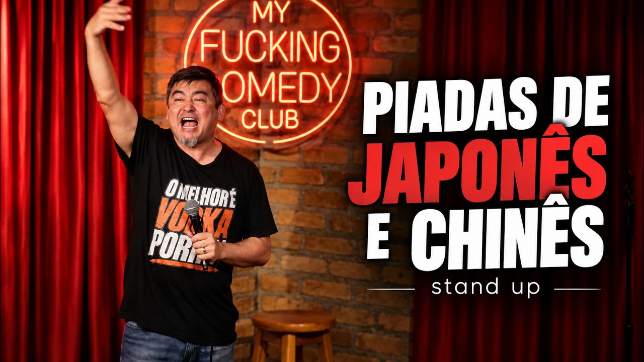 PIADAS DE JAPONÊS E CHINÊS… COM UM CHINÊS NA PLATEIA | André Santi | Stand Up Comedy