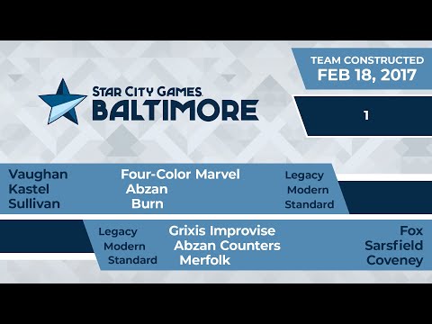 SCGBALT: Round 1 - Sullivan, Kastel, Vaughan vs Coveney, Sarsfield, Fox | Team Constructed