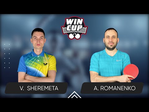 11:45 Vladyslav-Ivan Sheremeta - Andrii Romanenko West 2 WIN CUP 06.09.2024 | Table Tennis WINCUP