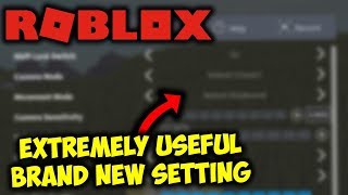 roblox just added a REALLY USEFUL SETTING...
