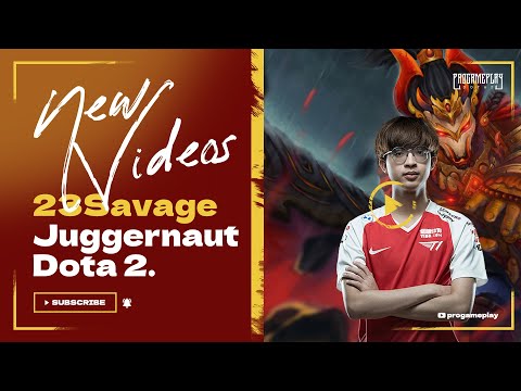 T1 23Savage Juggernaut Safe Lane Dota 2 | Ranked Match | Gameplay