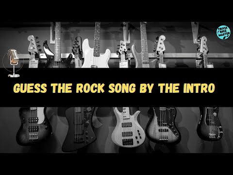 Guess the ROCK SONG by the INTRO 🎸🎤 | Trivia/Quiz/Challenge