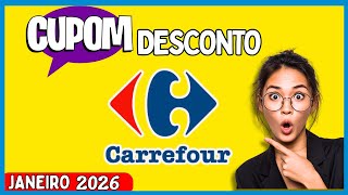 Cupons CARREFOUR JANEIRO 2026 | CARREFOUR OFERTAS HOJE E PROMOÇÕES! CUPOM CARREFOUR JANEIRO 2026