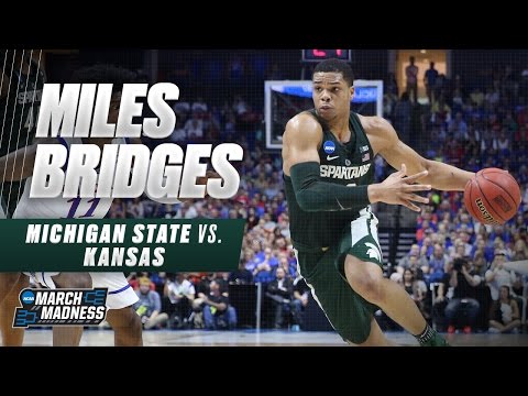 Michigan State vs. Kansas: Miles Bridges drops 22 points