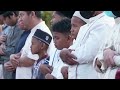 Indonesia's Muslims celebrate Eid with prayers