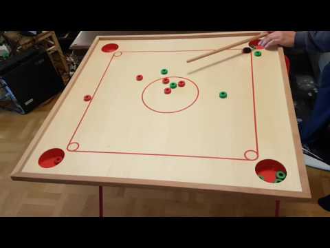 A game of Couronne - Swedish Novuss