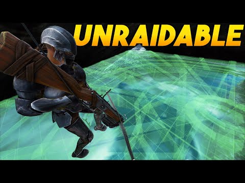 SOLO Claiming A Unraidable Underwater Location - ARK
