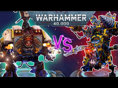 IRONCLAD DREADNOUGHT vs MAD DREAD - Warhammer 40k - Cinematic Battle