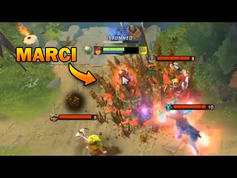 New Hero Marci Solo 1v3 Not even Close Dota 2 by Gunnar