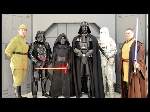 Complete day trooping as Darth Vader