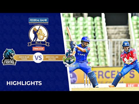 Match 20: Kochi Blue Tigers vs Aries Kollam Sailors