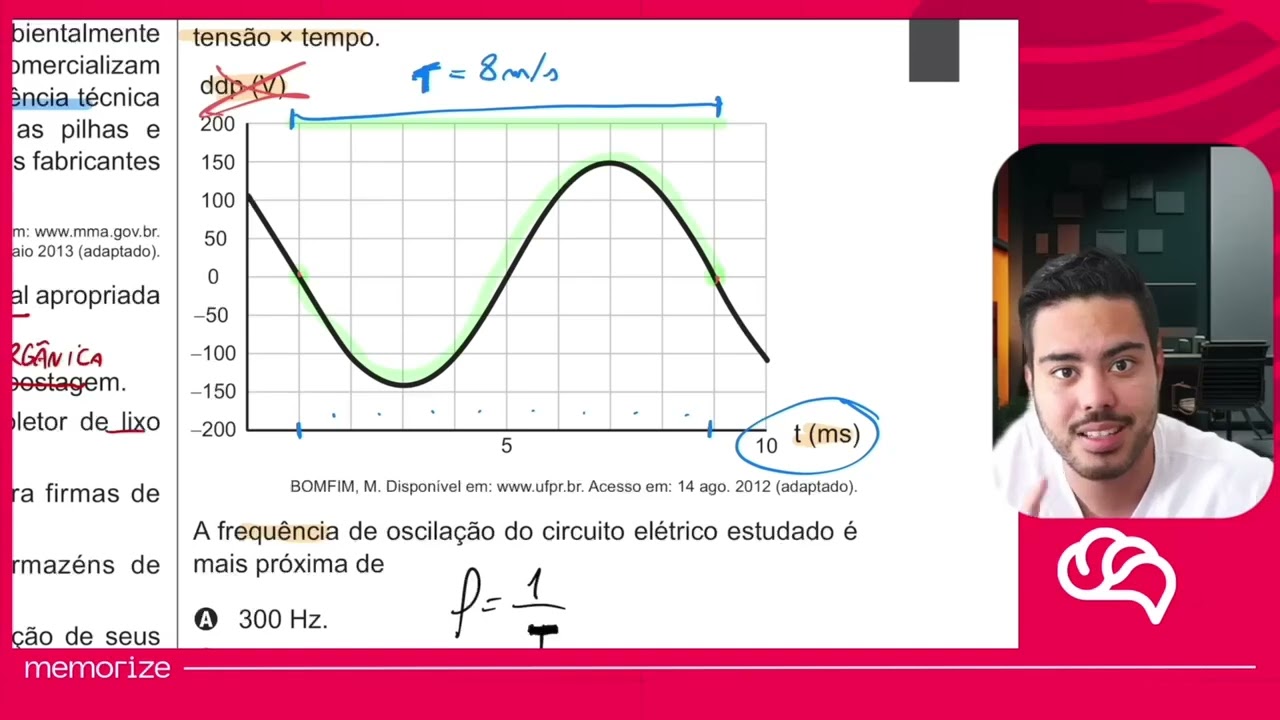 Resolução em Vídeo — Questão 107 ENEM 2017 PPL