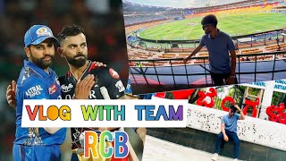 RCB vs MI MATCH 2023 | GAME DAY | CHINNASWAMY STADIUM | 3RD VLOG #rcb #viratkohli