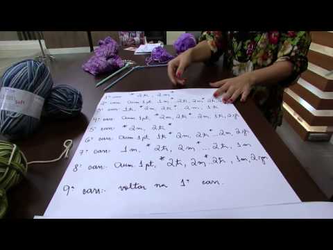 24/09/2013  Mulher.com - Cachecol- Vitória Quintal - Cachecol (Bloco 2/2)