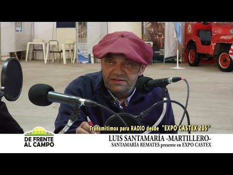DE FRENTE AL CAMPO junto a EXPO CASTEX 2015 - LUIS SANTAMARIA -
