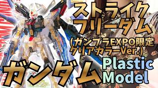 【ガンプラ】MGストライクフリーダムガンダム(ガンプラEXPO限定クリアカラーver.)を組み立てよう♪【女性VTuber実写】 gundam プラモデル ガンダム ガンダム SEED Destiny