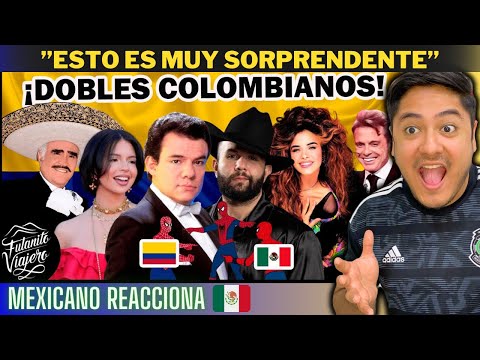 Mexican Reacts 🇲🇽 | 10 Colombian Impersonators of Mexican Singers 😱🇨🇴 - Fulanito Viajero | ❤️