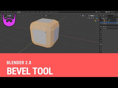 The Bevel Tool [Blender 2.8]