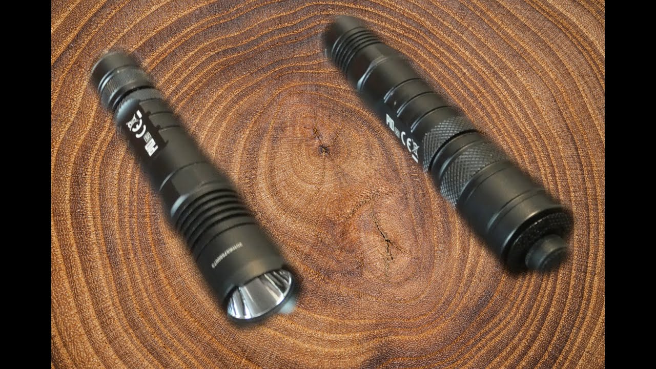 Nitecore P10 v2, good initiation for light with two switches in the back ! Beamshot compare.