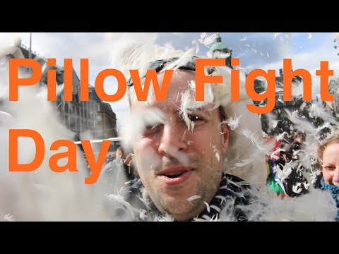 World Pillow Day - World Pillow Fight - Amsterdam