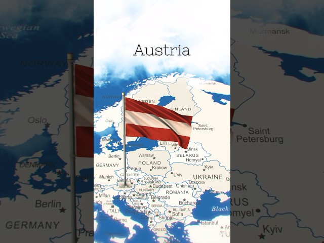 Vídeo relacionado con Insignia de bandera de Austria, Austria, Austria, Europa, escudo de armas de metal esmaltado, Metal