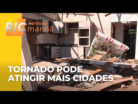 Após tornado em Reserva, Simepar pode confirmar passagem de fenômeno em mais cidades paranaenses